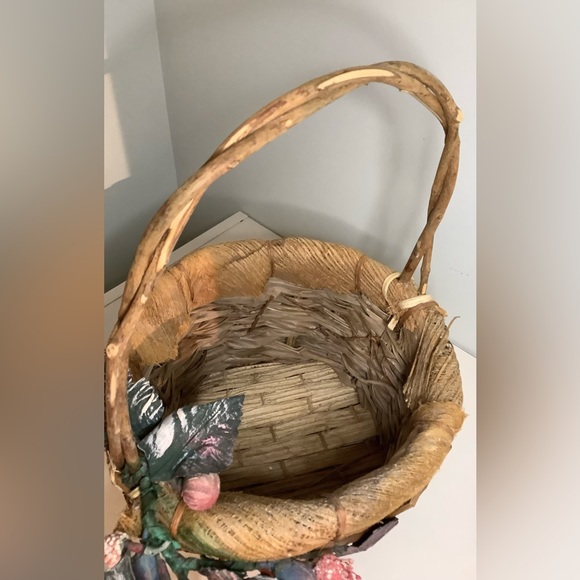NEW vintage twig-wood wicker basket - Picture 11 of 11
